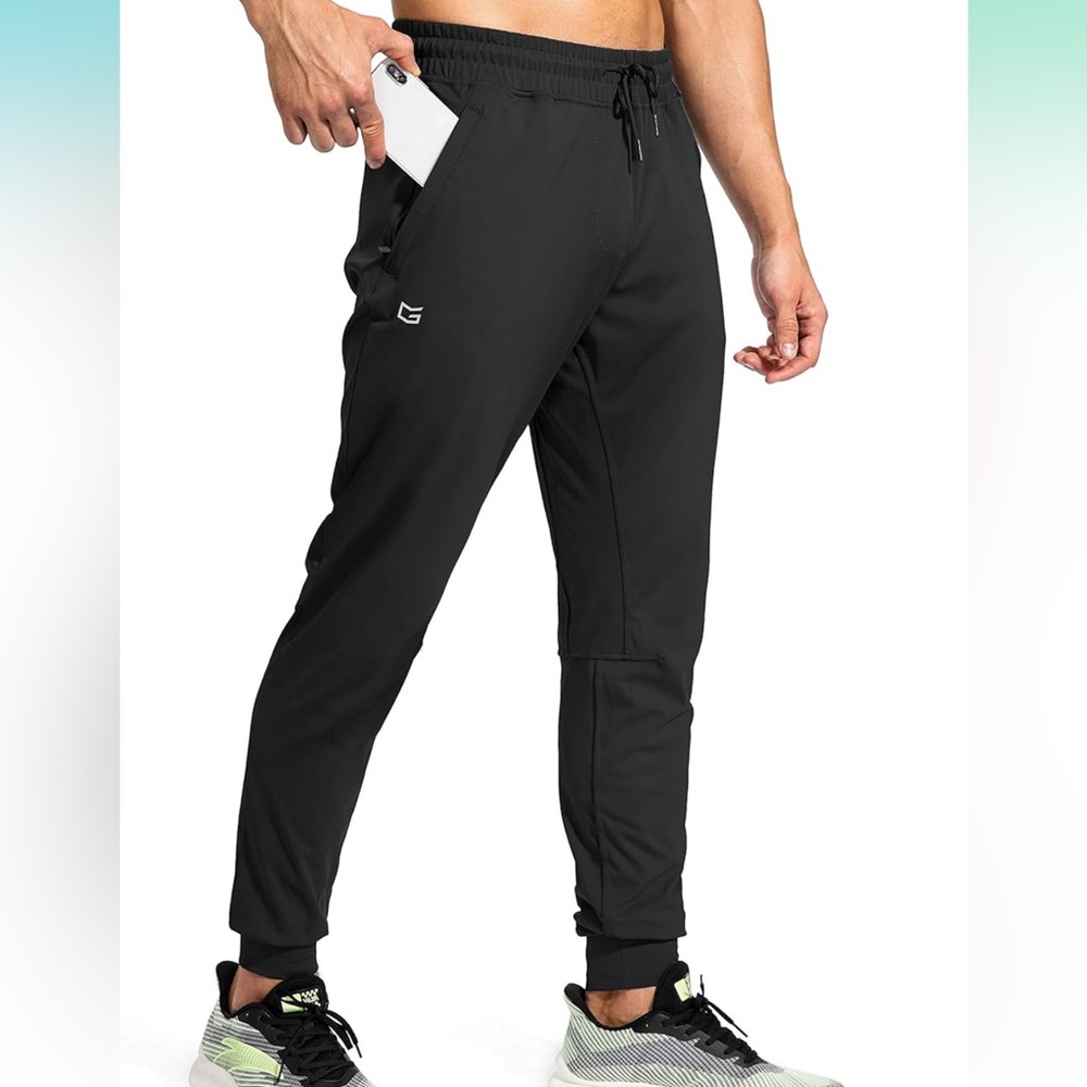 G Gradual Men's Sweatpants with Zipper Pockets Athletic Pants